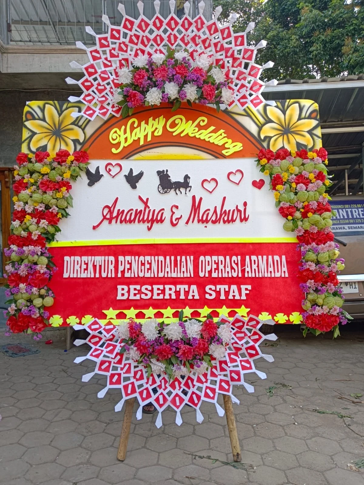 Bunga Papan Ungaran Premium
